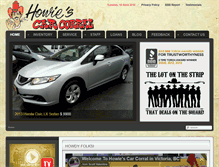 Tablet Screenshot of car-corral.com